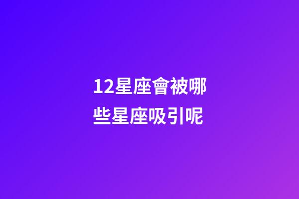 12星座會被哪些星座吸引呢-第1張-星座運勢-玄機派