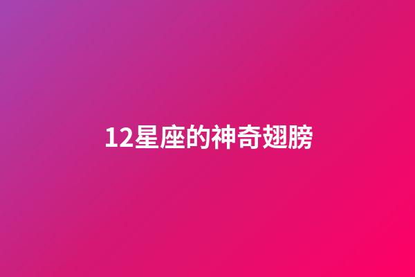 12星座的神奇翅膀-第1張-星座運(yùn)勢(shì)-玄機(jī)派