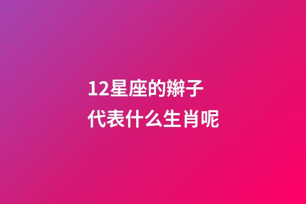 12星座的辮子代表什么生肖呢-第1張-星座運勢-玄機派