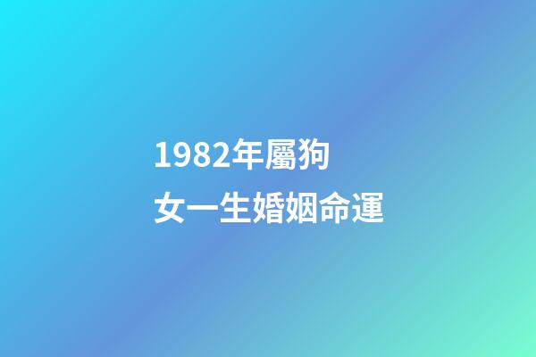 1982年屬狗女一生婚姻命運(三位顧家的賢內助生肖女，男人娶了可以安心奮斗)-第1張-觀點-玄機派