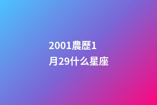 2001農歷1月29什么星座-第1張-星座運勢-玄機派