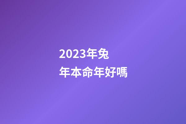 2023年兔年本命年好嗎(2023年兔年運勢，需要注意什么呢？)-第1張-觀點-玄機派