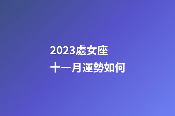 2023處女座十一月運勢如何-第1張-星座運勢-玄機派
