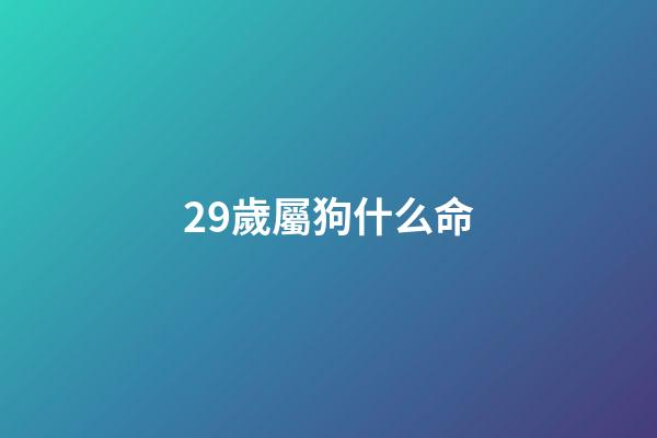 29歲屬狗什么命(父母屬狗孩子屬什么好 屬狗的父母生什么寶寶)-第1張-觀點(diǎn)-玄機(jī)派
