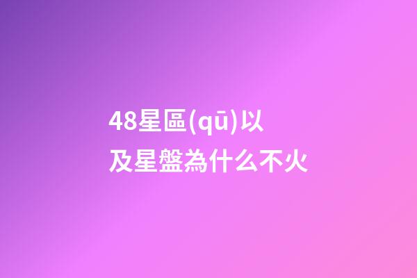 48星區(qū)以及星盤為什么不火-第1張-星座運勢-玄機派