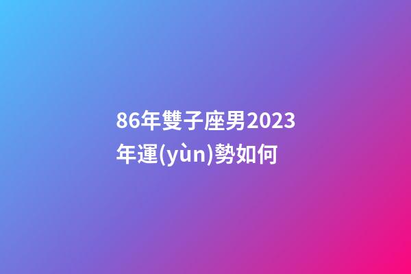 86年雙子座男2023年運(yùn)勢如何-第1張-星座運(yùn)勢-玄機(jī)派