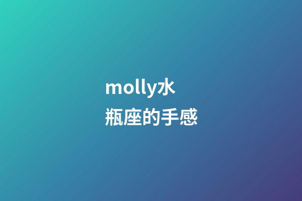 molly水瓶座的手感