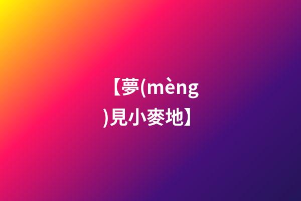 【夢(mèng)見小麥地】