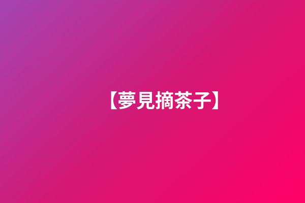 【夢見摘茶子】