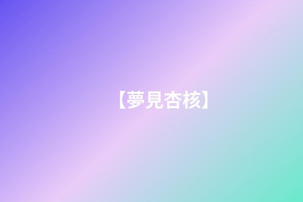 【夢見杏核】