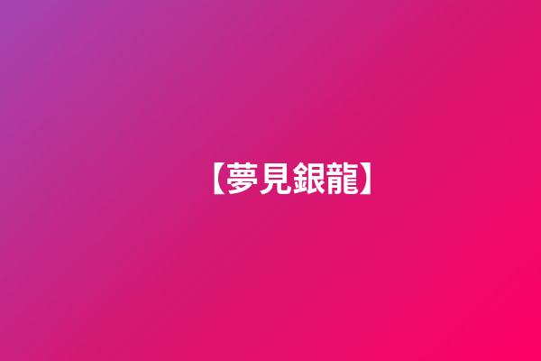 【夢見銀龍】