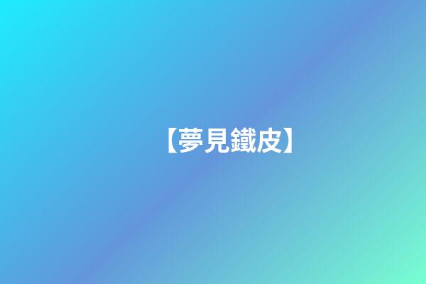 【夢見鐵皮】