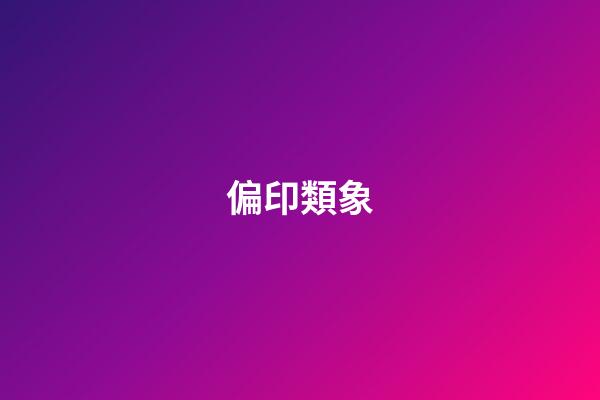 偏印類象