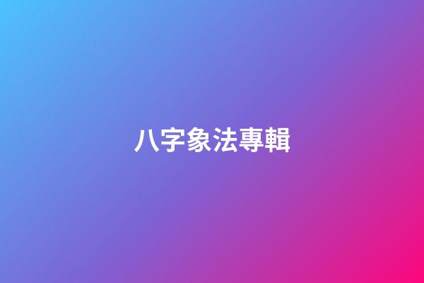 八字象法專輯