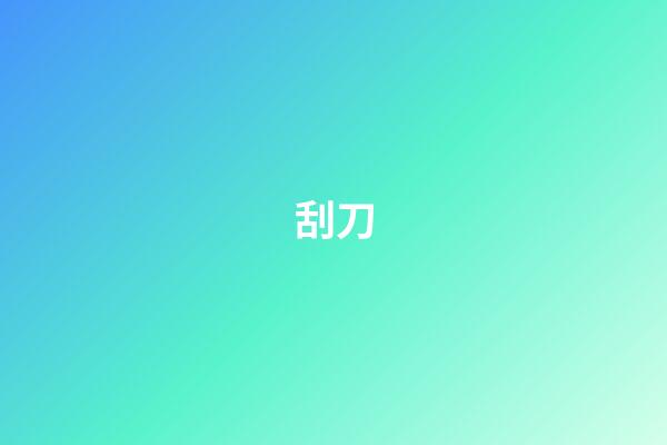 刮刀