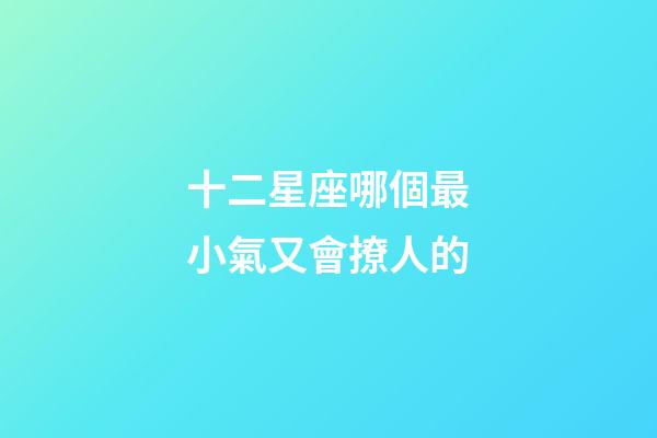 十二星座哪個最小氣又會撩人的-第1張-星座運勢-玄機派
