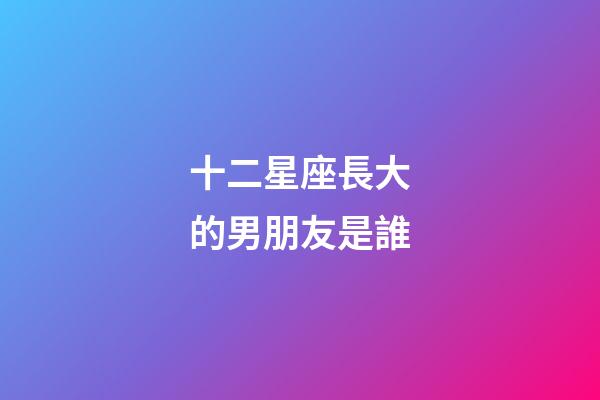十二星座長大的男朋友是誰-第1張-星座運勢-玄機派