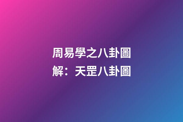 周易學之八卦圖解：天罡八卦圖