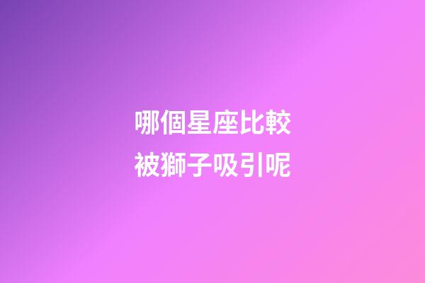 哪個星座比較被獅子吸引呢-第1張-星座運勢-玄機派