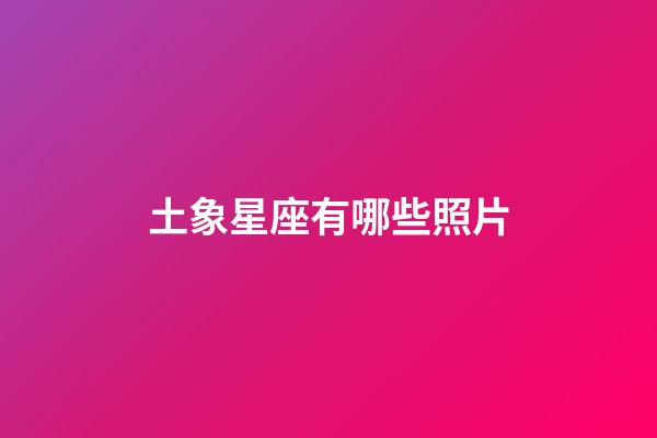 土象星座有哪些照片-第1張-星座運勢-玄機派