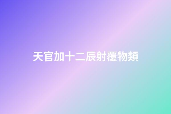 天官加十二辰射覆物類