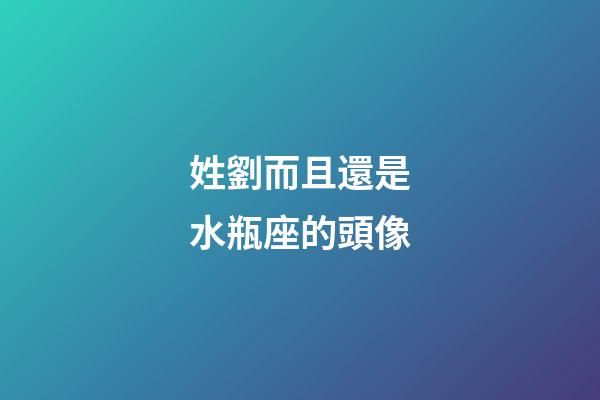 姓劉而且還是水瓶座的頭像-第1張-星座運勢-玄機派