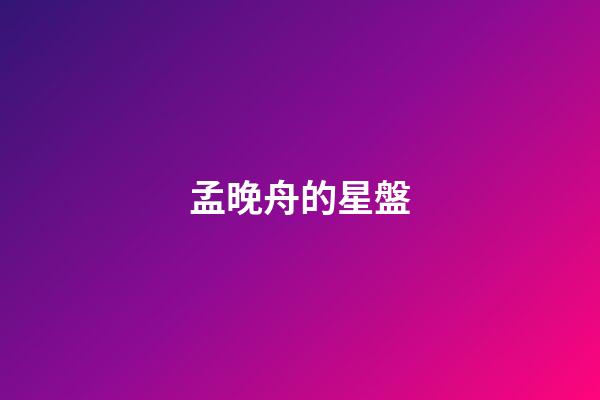 孟晚舟的星盤-第1張-星座運(yùn)勢-玄機(jī)派