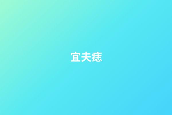 宜夫痣