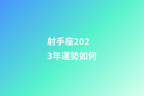 射手座2023年運勢如何-第1張-星座運勢-玄機派