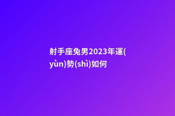 射手座兔男2023年運(yùn)勢(shì)如何-第1張-星座運(yùn)勢(shì)-玄機(jī)派