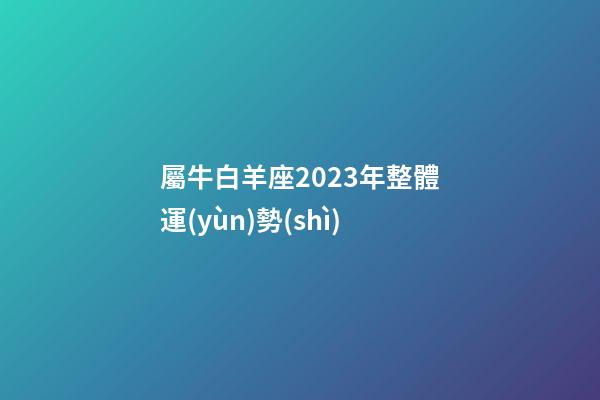 屬牛白羊座2023年整體運(yùn)勢(shì)-第1張-星座運(yùn)勢(shì)-玄機(jī)派
