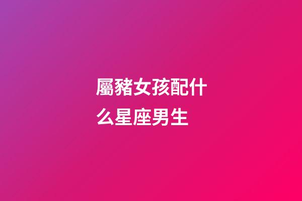 屬豬女孩配什么星座男生-第1張-星座運(yùn)勢(shì)-玄機(jī)派