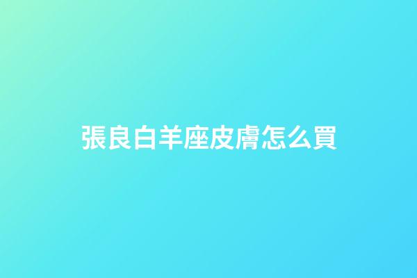 張良白羊座皮膚怎么買-第1張-星座運勢-玄機派
