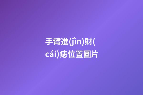 手臂進(jìn)財(cái)痣位置圖片