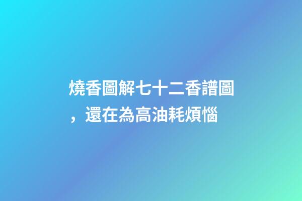 燒香圖解七十二香譜圖，還在為高油耗煩惱-第1張-觀點-玄機派