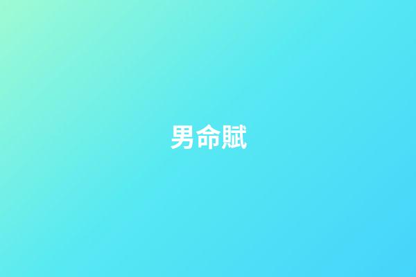 男命賦