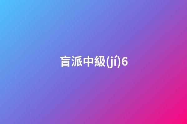 盲派中級(jí)6