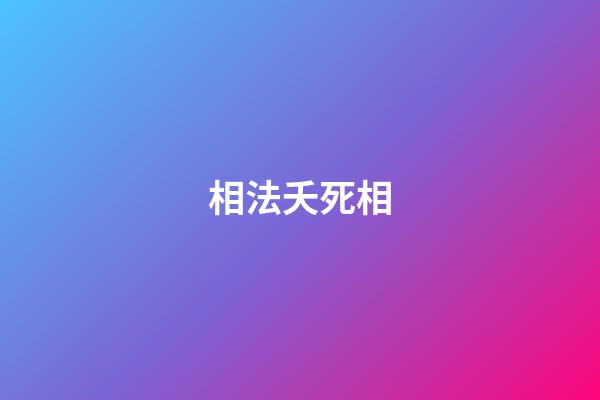 相法夭死相