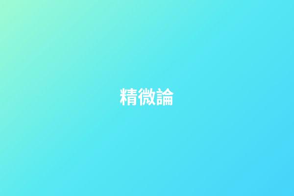 精微論