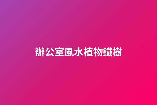 辦公室風水植物鐵樹