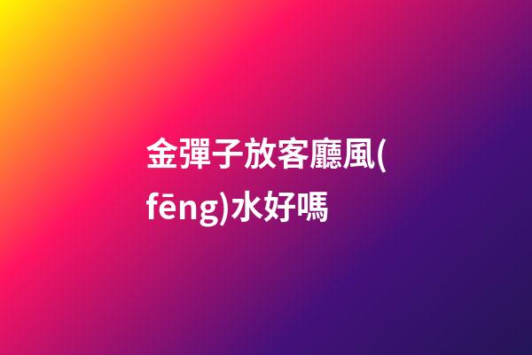 金彈子放客廳風(fēng)水好嗎