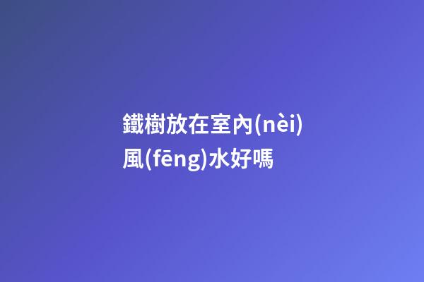 鐵樹放在室內(nèi)風(fēng)水好嗎
