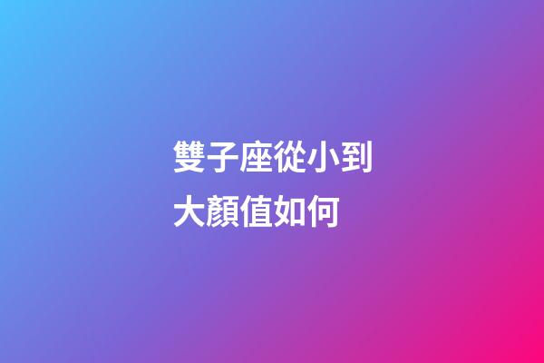 雙子座從小到大顏值如何-第1張-星座運勢-玄機派