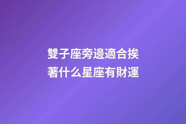 雙子座旁邊適合挨著什么星座有財運-第1張-星座運勢-玄機派