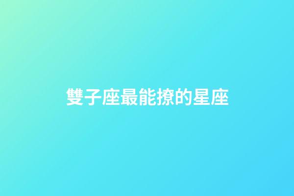 雙子座最能撩的星座-第1張-星座運勢-玄機派