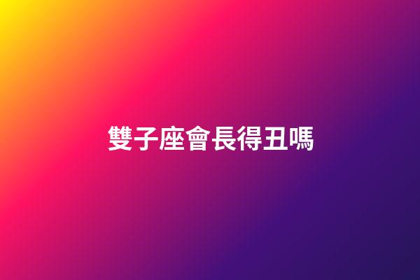 雙子座會長得丑嗎-第1張-星座運勢-玄機派