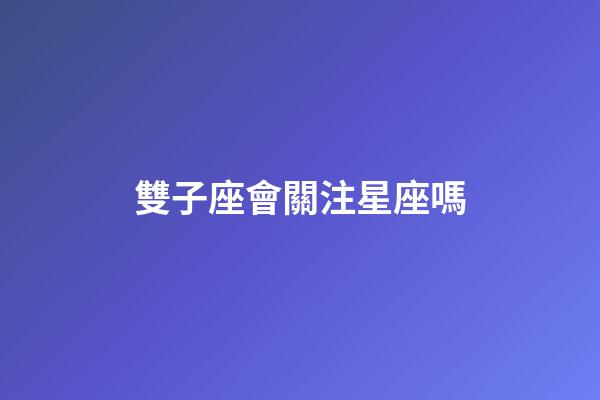 雙子座會關注星座嗎-第1張-星座運勢-玄機派