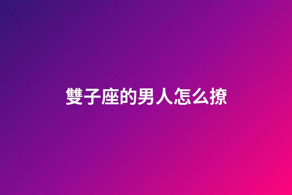 雙子座的男人怎么撩-第1張-星座運勢-玄機派