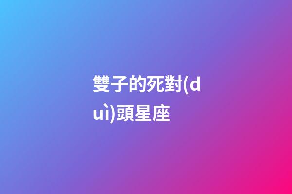 雙子的死對(duì)頭星座-第1張-星座運(yùn)勢(shì)-玄機(jī)派