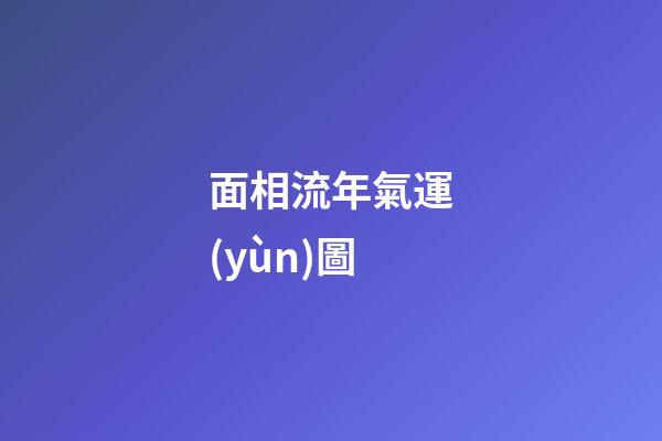 面相流年氣運(yùn)圖